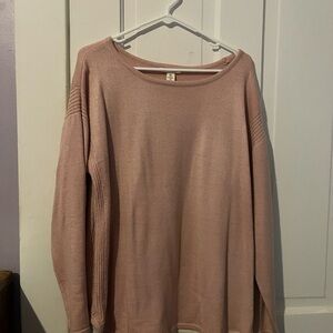 Westbound Blush Knit Top
